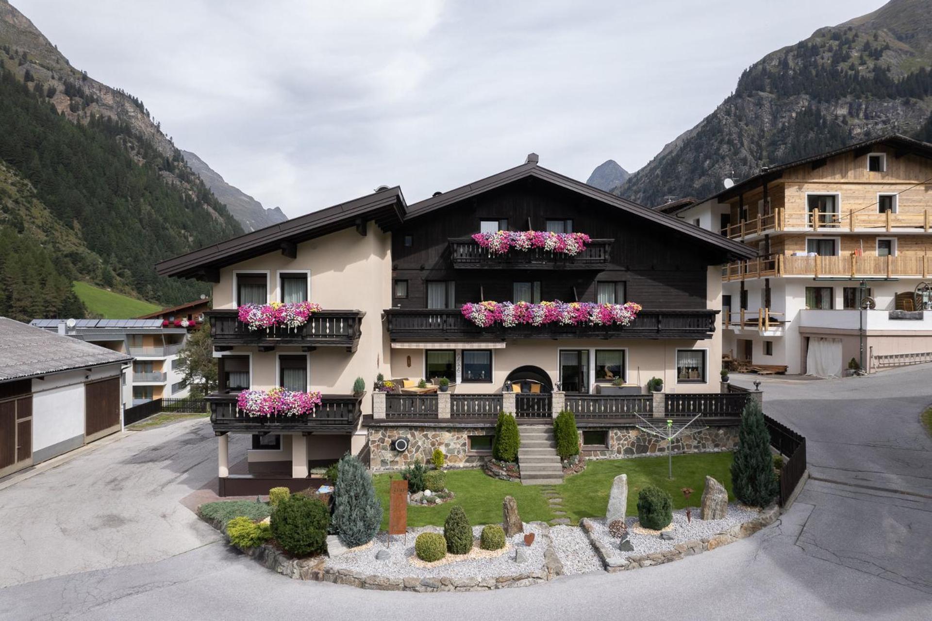 Haus Margret Bed and Breakfast Sankt Leonhard im Pitztal Eksteriør billede